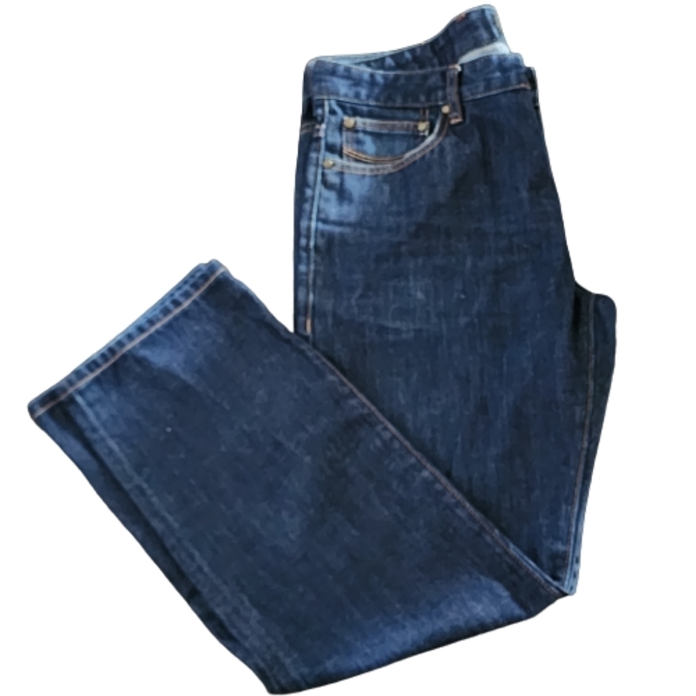 Ted Baker london RN95229 straight leg blue denim jeans size 34L